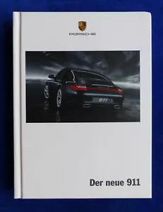 Porsche 911 Carrera tipo 997 MJ 2008 - folleto de tapa dura 02.2008 - Imagen 1 de 7