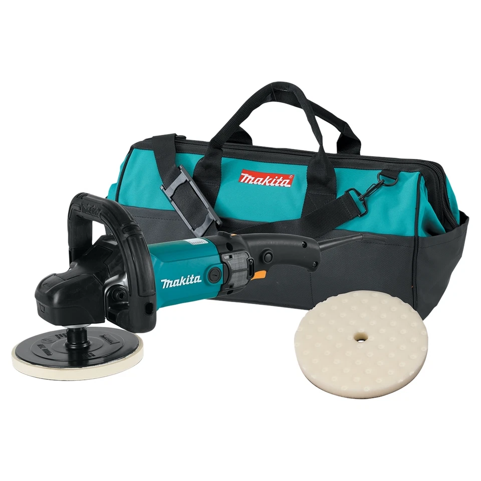 Makita MKT 9237CX2 7" Variable Speed Electronic Automotive Polisher Kit - Image 1 of 1