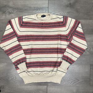 Burberry London Sweater Merino Wool Italy Casual Preppy Men’s Large FLAWED