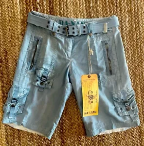 Da-Nang Cargo Bermuda Shorts Cotton/Linen S New W/Tags! - Picture 1 of 2