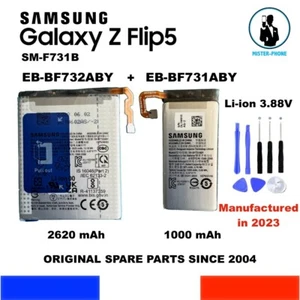 2 BATTERIAS ORIGINALE SAMSUNG GALAXY Z FLIP 5 SM-F731 EB-BF731ABY EB-BF732ABY - Photo 1 sur 19