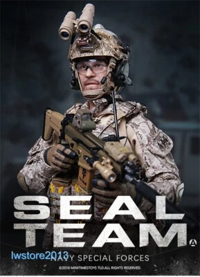 MiniTimes toys 1/6 M012 Navy US Forces Seal Team Soldier 12" Male Action Figure - Image 1 of 4