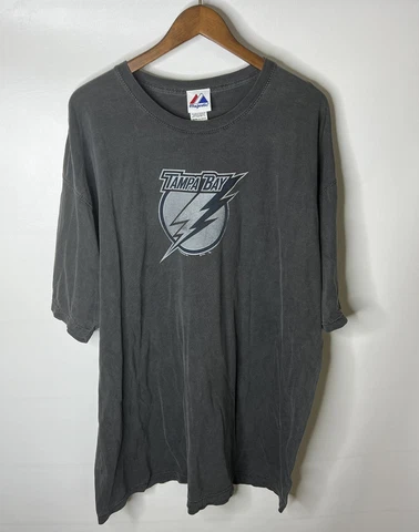 Tampa Bay Lightning TShirt Size 2XL Majestic Short Sleeve Cover