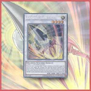 YuGiOh ARMORY ARM | POWERFUL SECRET RARE CARD ▪️ 1ST EDITION 💎 - Picture 1 of 2
