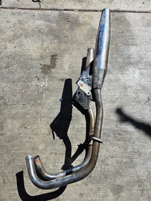 97-16 2009 HONDA REBEL 250 CMX250 SILENCIADOR DE ESCAPE CABEÇALHOS DIREITA ESQUERDA - Imagem 1 de 4