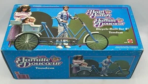 Das Tandemfahrrad der süßen Familie - Mattel 2685 - 1985 - Neu MISB - Bild 1 von 6