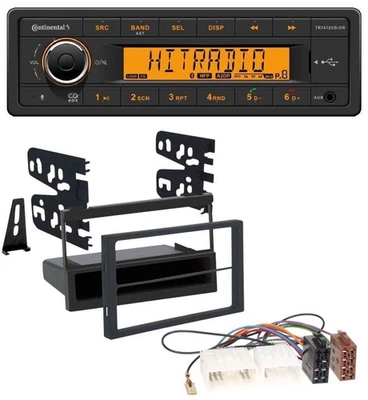 Continental MP3 Bluetooth AUX USB Autoradio für Mazda 626 (99-00) / MPV (96-99) - Bild 1 von 4