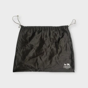 Coach Lederwaren braun Kordelzug Staubbeutel 17x14 Aufbewahrungstasche EST 1941 Logo - Bild 1 von 5