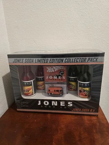 FACTORY SEALED Hot Wheels Hotwheels Jones Soda Collector Pack Limited Edition sh - Picture 1 of 18