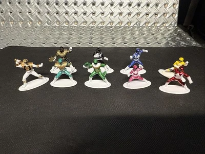 "Juego de 9 figuras diecast de 1,75"" de Power Rangers de Jada Toys - casi como nuevas o mejores" Foto 1 de 4