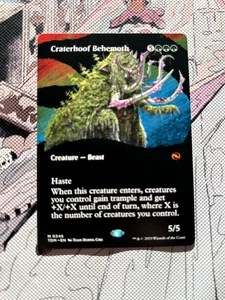 (Borderless) Craterhoof Behemoth | Near Mint | MTG | Tarkir Dragonstorm #346 - Bild 1 von 4