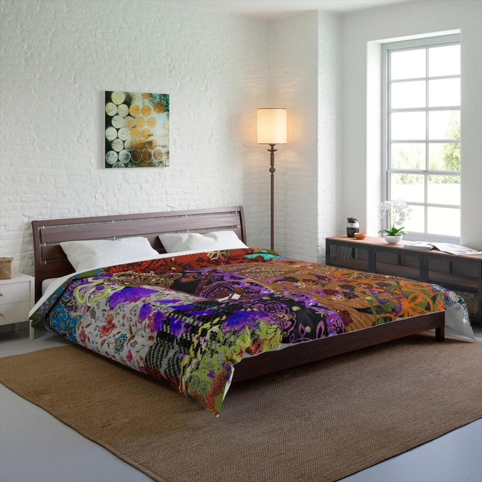 EDREDÓN EDREDÓN QUEEN KING SIZE - ESTAMPADO TAPIZ Foto 1 de 1