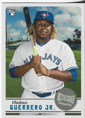 Vladimir Guerrero Jr 2019 Topps Archives Rookie Card #AS-VG - Image 1 of 2