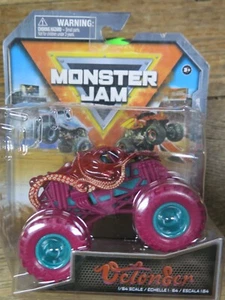 Monster Jam Truck OCTON8ER 1:64 Series 35 RARE 2024 Crazy Creatures NEW - Picture 1 of 8