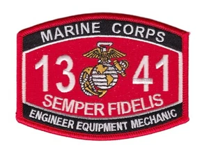 Marine Corps 1341 Engineer Equipment Mechanic MOS Patch - Bild 1 von 1