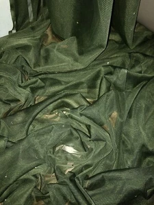 1 mtr soft olive diamante,tutu,decoration,bridal tulle net fabric..45” wide - Picture 1 of 6