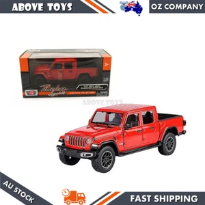 Motormax 1:27 Scale 2021 Jeep Gladiator Overland Closed Top Diecast Pickup Model - Picture 1 of 3