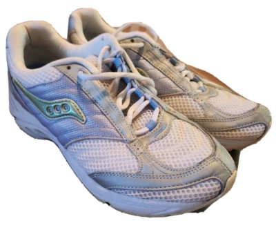 Zapatillas deportivas Saucony para mujer talla 7 Kineta Grid 3105-2 azul blanco Foto 1 de 4