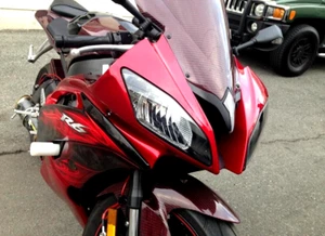 KIT 2 GUARDABARROS HÍBRIDO FIBRA CARBONO YAMAHA YZF R6 06-07-08-09-2010-2011-2014-2016 - Imagen 1 de 9