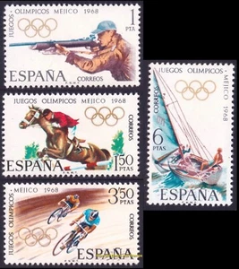 EBS Spain 1968 - Summer Olympics - Mexico City - 1777-1780 - MNH** - Picture 1 of 5