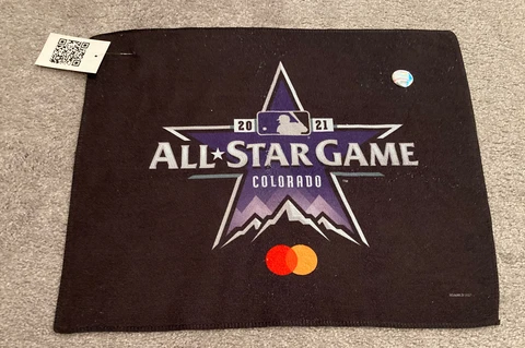 NWT Official 2021 MLB All-Star Game Rally Towel SGA Rockies Cover