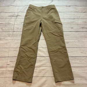 Under Amour Pants Brown Khakis Loose Fit Straight Leg Youth Medium - Picture 1 of 13