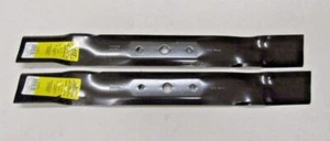 2 USA blades will fit John Deere L100 L105 L107 L108 L110 L111 L118 with 42" CUT - Picture 1 of 3