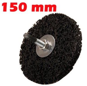 ABRASIV Schleifscheibe Ø150 Schruppscheibe GROBREINIGUNGSSCHEIBE Entrosten NYLON - Bild 1 von 3