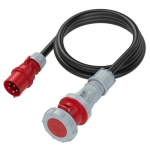 63/3Amp Extension Lead 16mm² H07RN-F Heavy Duty Rubber EventPowerCable Generator - Picture 1 of 4
