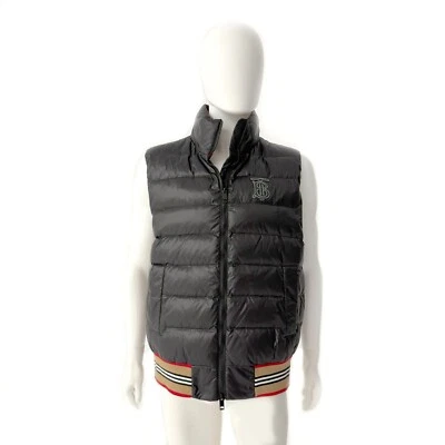 CHAQUETA HOMBRE BURBERRY LONDON SIN MANGAS ACOLCHADA NEGRA TALLA XXL Foto 1 de 4