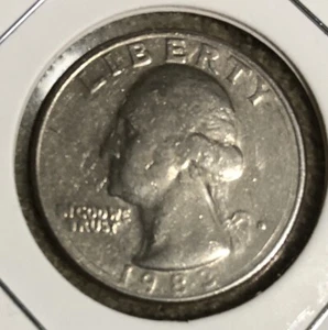 1983-D 25c WASHINGTON QUARTER Coin VF Mint Error RPM DDO Ear / Eye Rare - Picture 1 of 17