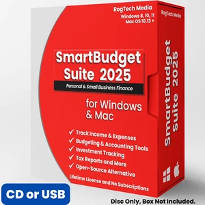 Personal and Small Business Finance & Accounting Software - Banking, Budgeting - Picture 1 of 14