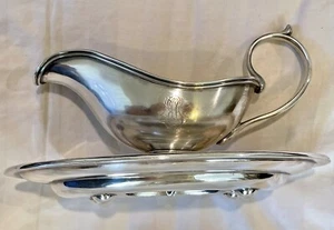 Berndorf Metalware Wien Factory Austrian Quality Silver Plated Gravy Bowl Dish - Picture 1 of 9