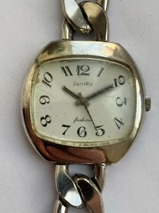 Vintage RARE Men Watch ZENTRA FASHION 17 JEWELS INCABLOCK CAL. PUW 560 GERMANY  - Picture 1 of 9