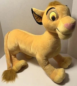 Hasbro Disney The Lion King Simba Large Plush 20" Stuffed Animal 2002 VTG - Picture 1 of 8