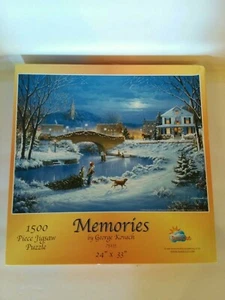 Suns Out Memories 75135 George Kovach 1500 Piece Jigsaw Puzzle 24"x33" 2003 (E) - Picture 1 of 2