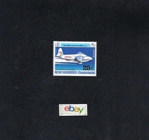 QANTAS AIRWAYS FLIEGERBOOT SHORTS SANDRINGHAM NEU HEBRIDEN EIGENTUMSWOHNUNG BRIEFMARKE - Bild 1 von 1
