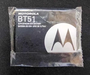 RARE! Motorola BT51 SNN5814A 3.7V Lithium Ion Battery Genuine Replacement Sealed - Picture 1 of 2