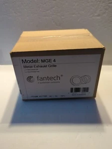 Fantech MGE Metal Exhaust Grille 4" Duct - Picture 1 of 4