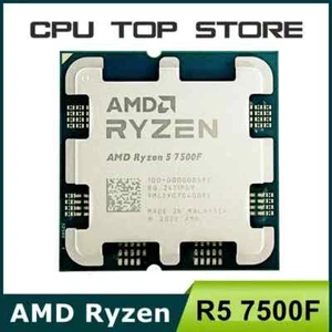 For AMD Ryzen 5 R5 7500F 3.7GHz 6-Core 12-Thread CPU LGA AM5 Hot Selling - Picture 1 of 2