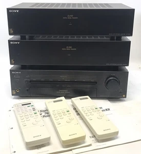 Centro de control maestro digital Sony TA-DM1000ES + 2 amplificadores decodificadores de enlace TA-DL100 - Imagen 1 de 18