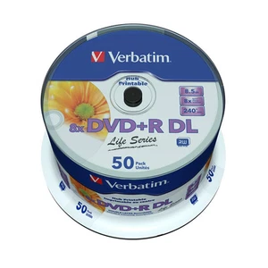 DVD-R Verbatim 97693 50 uds 8,5 GB [50 Unità] - Afbeelding 1 van 1