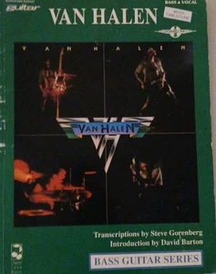 VAN HALEN BASS GUITAR TAB / BASS TABULATURE / SELF TITLED / BASS SONBOOK - Bild 1 von 4