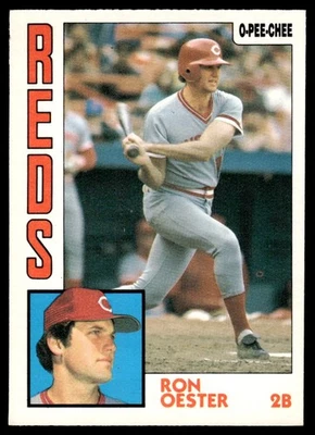 1984 O-Pee-Chee VTG OPC Baseball Ron Oester Cincinnati Reds #99 - Image 1 of 2