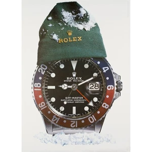 ROLEX VINTAGE AD POSTER Classic Luxury Watch - Glossy Printed Photo 5x7 - Picture 1 of 1