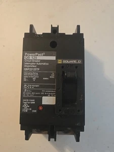 Square D Powerpact QBP22125TP Leitungsschutzschalter 125AMP 240V 2P NOB - Bild 1 von 7
