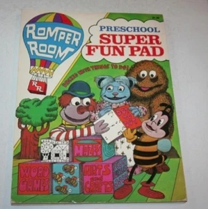 Romper Room Preschool Super Fun Pad Book 1983 - Picture 1 of 6
