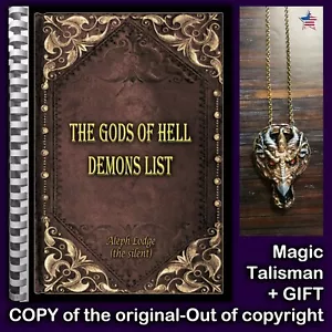 Antique Book Occult Black Magic Rare Esoteric Manuscript Demons Satanic Grimoire - Picture 1 of 24