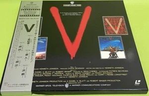 V Tv Series Laserdisc LD Set Box WHV BEST SELECTION NJL11443 Japan Edition W/Obi - Picture 1 of 3