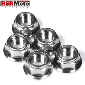Tuercas de piñón de bloqueo de titanio Suzuki GSXR1000, K1 K2 K3 K4 K5 K6 K7 K8, 01-08 - Imagen 1 de 4